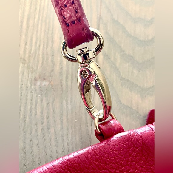 Danier Red Leather Wrislet (New) - Picture 5 of 5